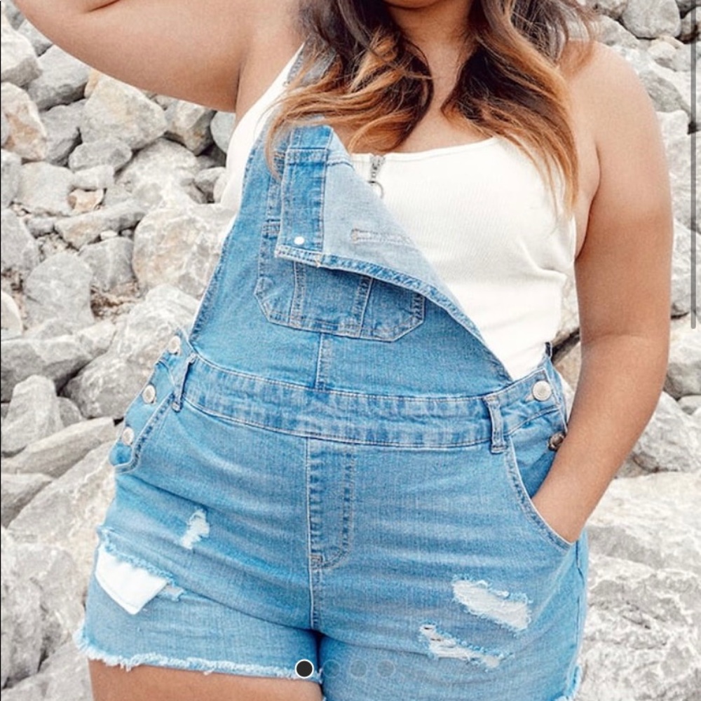 Denim Overalls